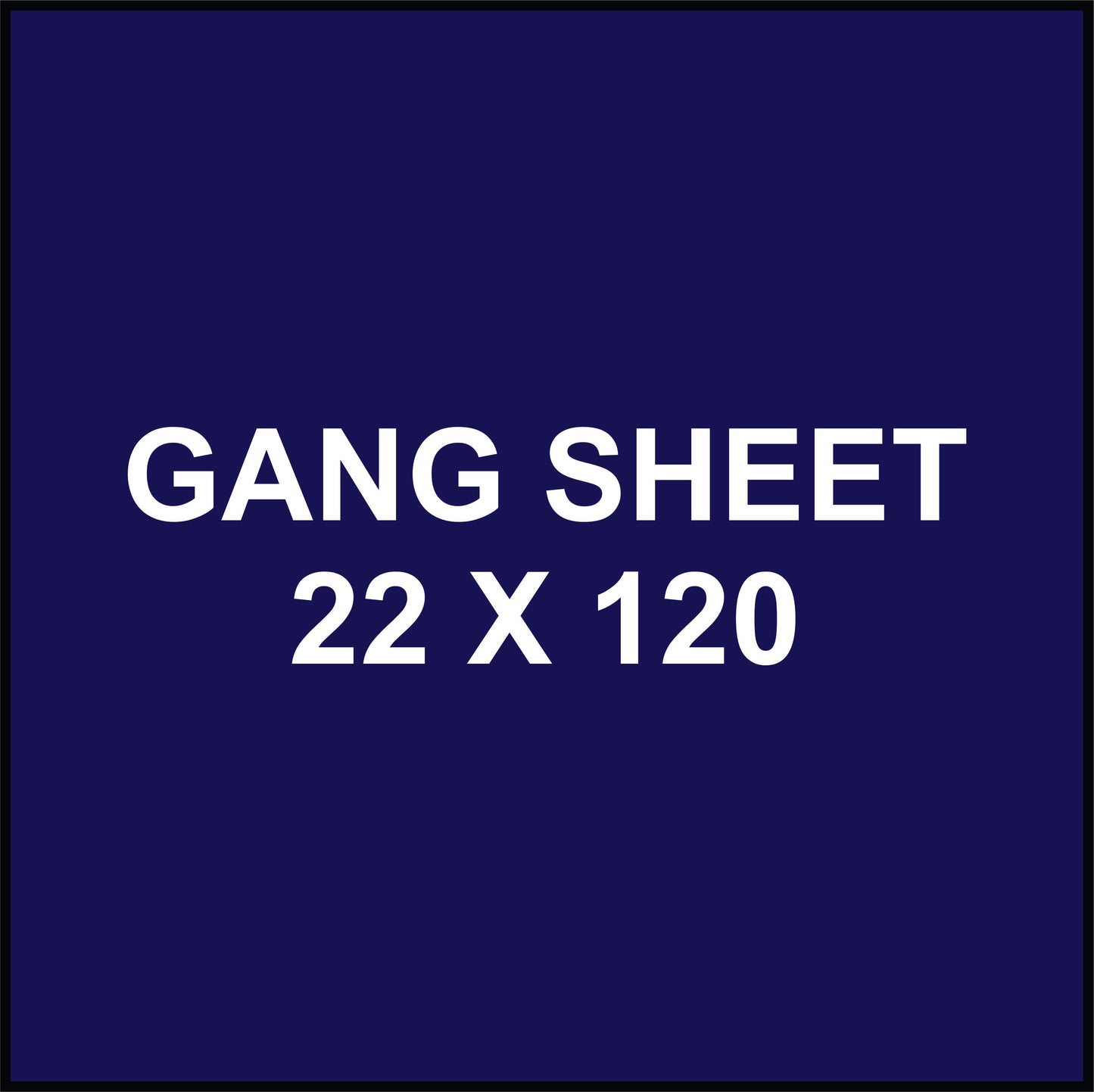 Custom DTF Transfers 22 X 120 | Build a Custom Gang Sheet