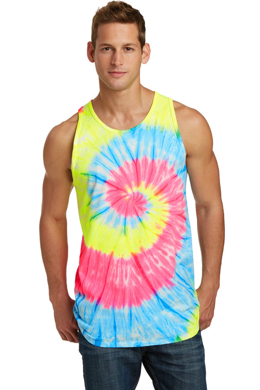 Port & Company® Tie-Dye Tank Top.  PC147TT